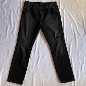 (Mens) Black Distressed BDG Jeans
